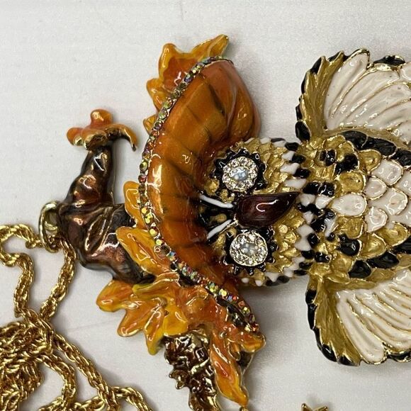Kirks Folly Kitchy Witchy Owl Collectible Necklace - Picture 9 of 16